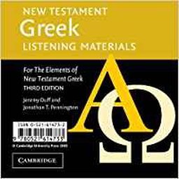 Elements of New Testament Greek : For the Elements of New Testament Greek 3rd 9780521614733 Front Cover