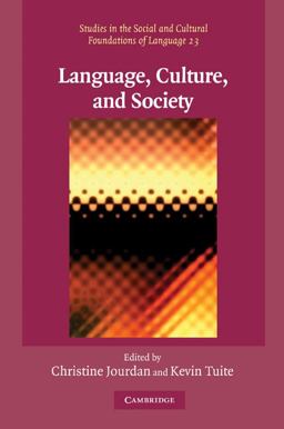 Language, Culture, and Society Key Topics in Linguistic Anthropology  9780521614740 Front Cover