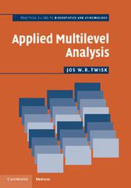 Applied Multilevel Analysis  9780521614986 Front Cover