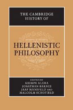 Cambridge History of Hellenistic Philosophy  9780521616706 Front Cover
