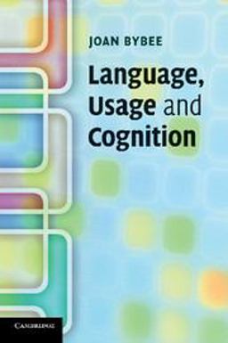 Language, Usage and Cognition  9780521616836 Front Cover