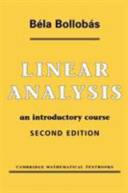 Linear Analysis An Introductory Course 2nd 9780521655774 Front Cover