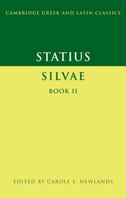 Statius - Silvae  9780521666237 Front Cover