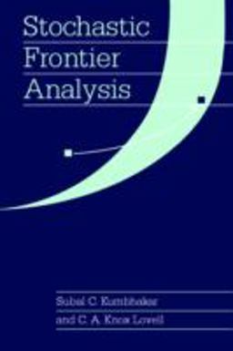 Stochastic Frontier Analysis  9780521666633 Front Cover