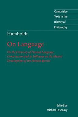 Humboldt - On Language