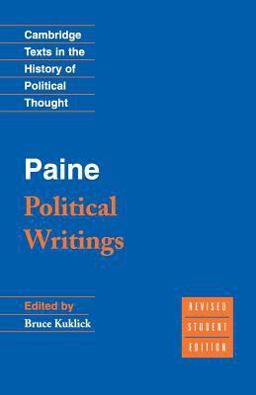 Paine Political Writings 2nd 9780521667999 Front Cover