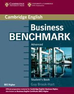 Business Benchmark Advanced  9780521672955 Front Cover