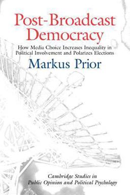 Post-Broadcast Democracy How Media Choice Increases Inequality in Political Involvement and Polarizes Elections  9780521675338 Front Cover