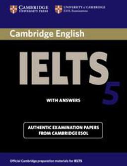 CAMBRIDGE IELTS 5 STUDENT'S BOOK WITH ANSWERS  9780521677011 Front Cover
