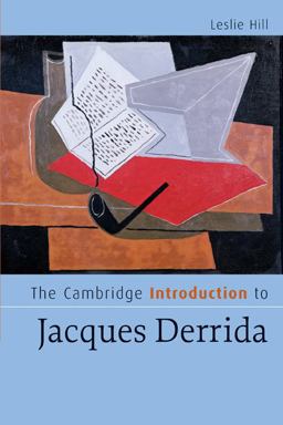 Cambridge Introduction to Jacques Derrida  9780521682817 Front Cover