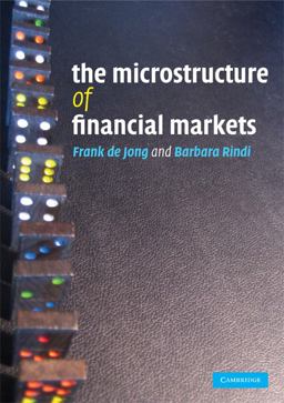Microstructure of Financial Markets  9780521687270 Front Cover