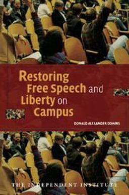 Restoring Free Speech and Liberty on Campus  9780521689717 Front Cover