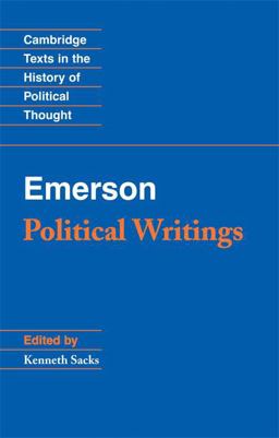 Emerson: Political Writings  9780521710022 Front Cover