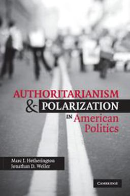 Authoritarianism and Polarization in American Politics  9780521711241 Front Cover