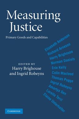 Measuring Justice Primary Goods and Capabilities  9780521711470 Front Cover