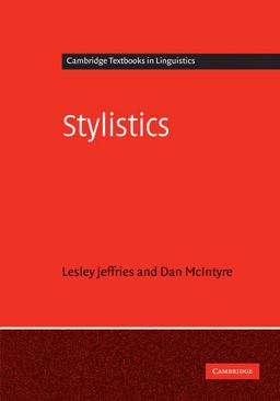 Stylistics  9780521728690 Front Cover
