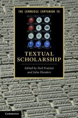 Cambridge Companion to Textual Scholarship  9780521730297 Front Cover
