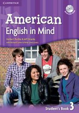 AMERICAN ENGLISH IN MIND LEVEL 3 STUDENT'S BOOK WITH DVD-ROM  9780521733540 Front Cover