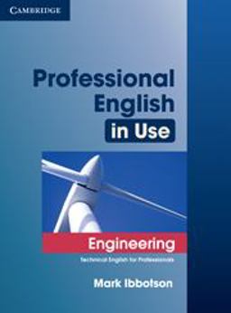 Professional English in Use Engineering with Answers Technical English for Professionals  9780521734882 Front Cover