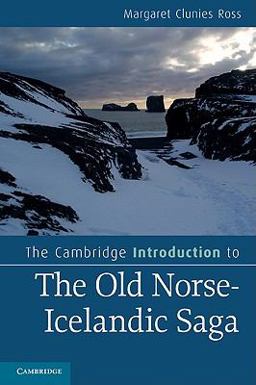 Cambridge Introduction to the Old Norse-Icelandic Saga  9780521735209 Front Cover