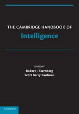 Cambridge Handbook of Intelligence  9780521739115 Front Cover