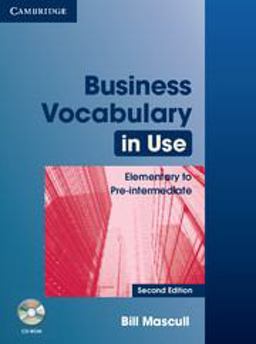 Business Vocabulary in Use Elementary to Pre-Intermediate 2nd 9780521749237 Front Cover
