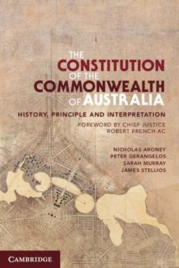 Constitution of the Commonwealth of Australia  9780521759182 Front Cover