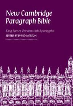 New Cambridge Paragraph Bible  9780521762847 Front Cover