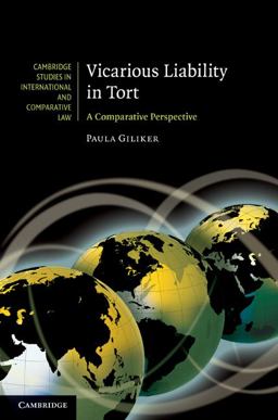 Vicarious Liability in Tort A Comparative Perspective  9780521763370 Front Cover