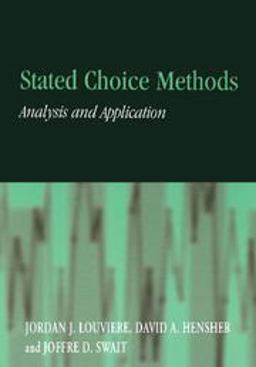 Stated Choice Methods