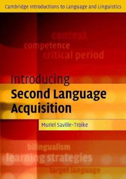 Introducing Second Language Acquisition  9780521794077 Front Cover