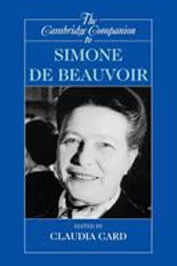 Cambridge Companion to Simone de Beauvoir  9780521794299 Front Cover