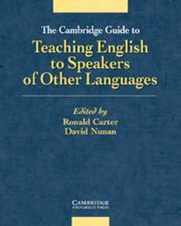Cambridge Guide to Teaching English to Speakers of Other Languages  9780521805162 Front Cover