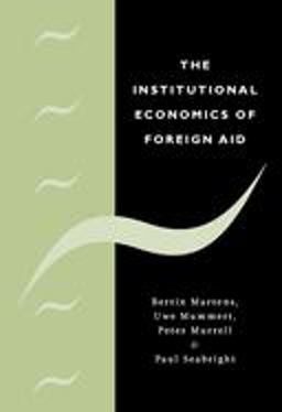 Institutional Economics of Foreign Aid  9780521808187 Front Cover