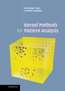 Kernel Methods for Pattern Analysis  9780521813976 Front Cover