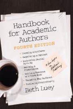 Handbook for Academic Authors Handbook for Academic Authors