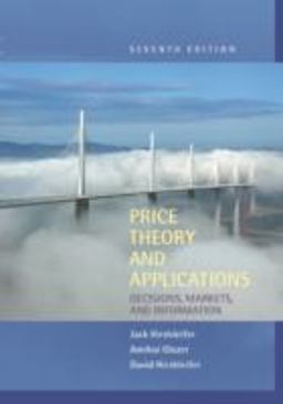 Price Theory and Applications Decisions, Markets, and Information 7th 9780521818643 Front Cover