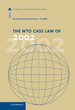 The WTO Case Law Of 2002