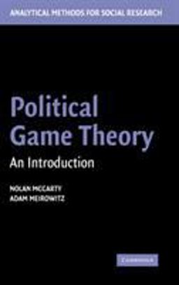 Political Game Theory An Introduction  9780521841078 Front Cover