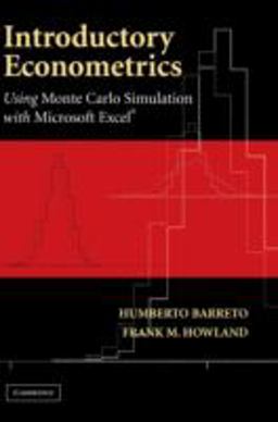 Introductory Econometrics Using Monte Carlo Simulation with Microsoft Excel  9780521843195 Front Cover