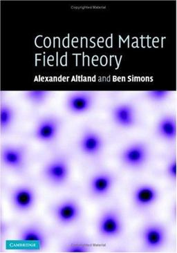 Condensed Matter Field Theory  9780521845083 Front Cover
