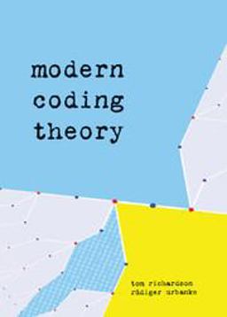 Modern Coding Theory  9780521852296 Front Cover