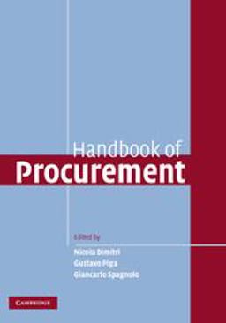 Handbook of Procurement  9780521870733 Front Cover
