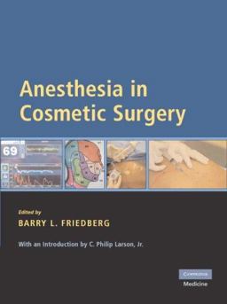 Anesthesia in Cosmetic Surgery  9780521870900 Front Cover