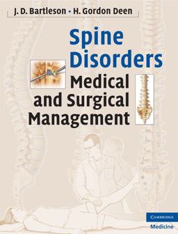 Spine Disorders Medical and Surgical Management  9780521889414 Front Cover
