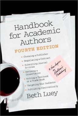 Handbook for Academic Authors Handbook for Academic Authors