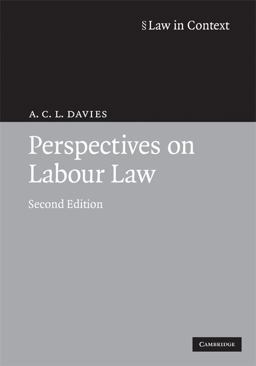 Perspectives on Labour Law 2nd 9780521897570 Front Cover