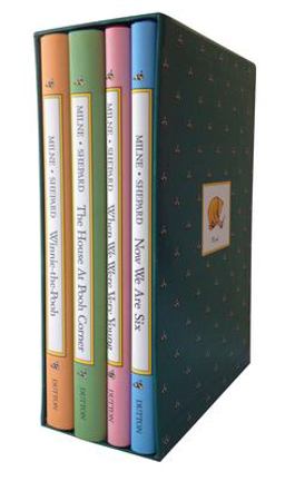 Pooh Library Original 4-Volume Set  9780525444510 Front Cover