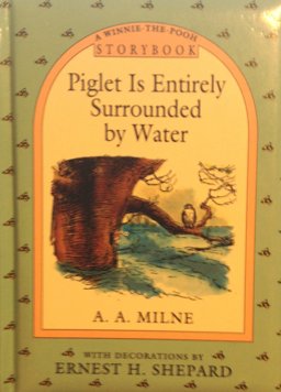 Piglet Is Entirely Surrounded by Water
