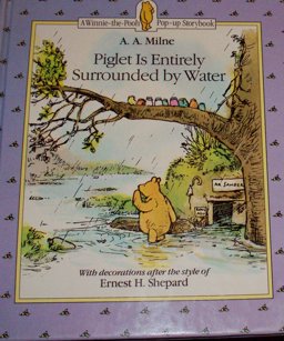 Piglet Is Entirely Surrounded by Water